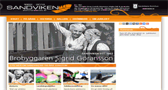 Desktop Screenshot of 150.sandviken.se
